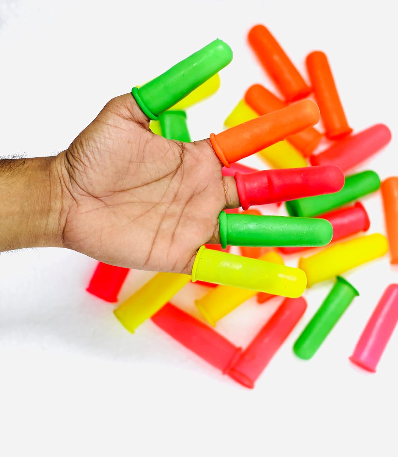 Kitchen Finger Cap Pack of 5 | Multi Color