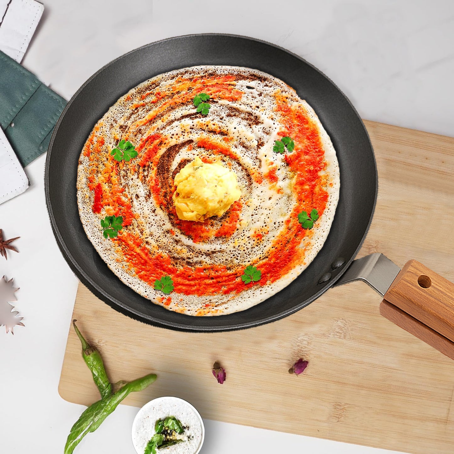 Cast Iron Dosa Tawa –