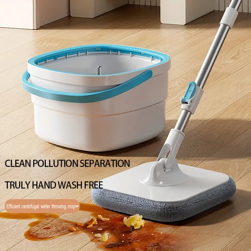 One Set Household Spin Mop & Bucket Set