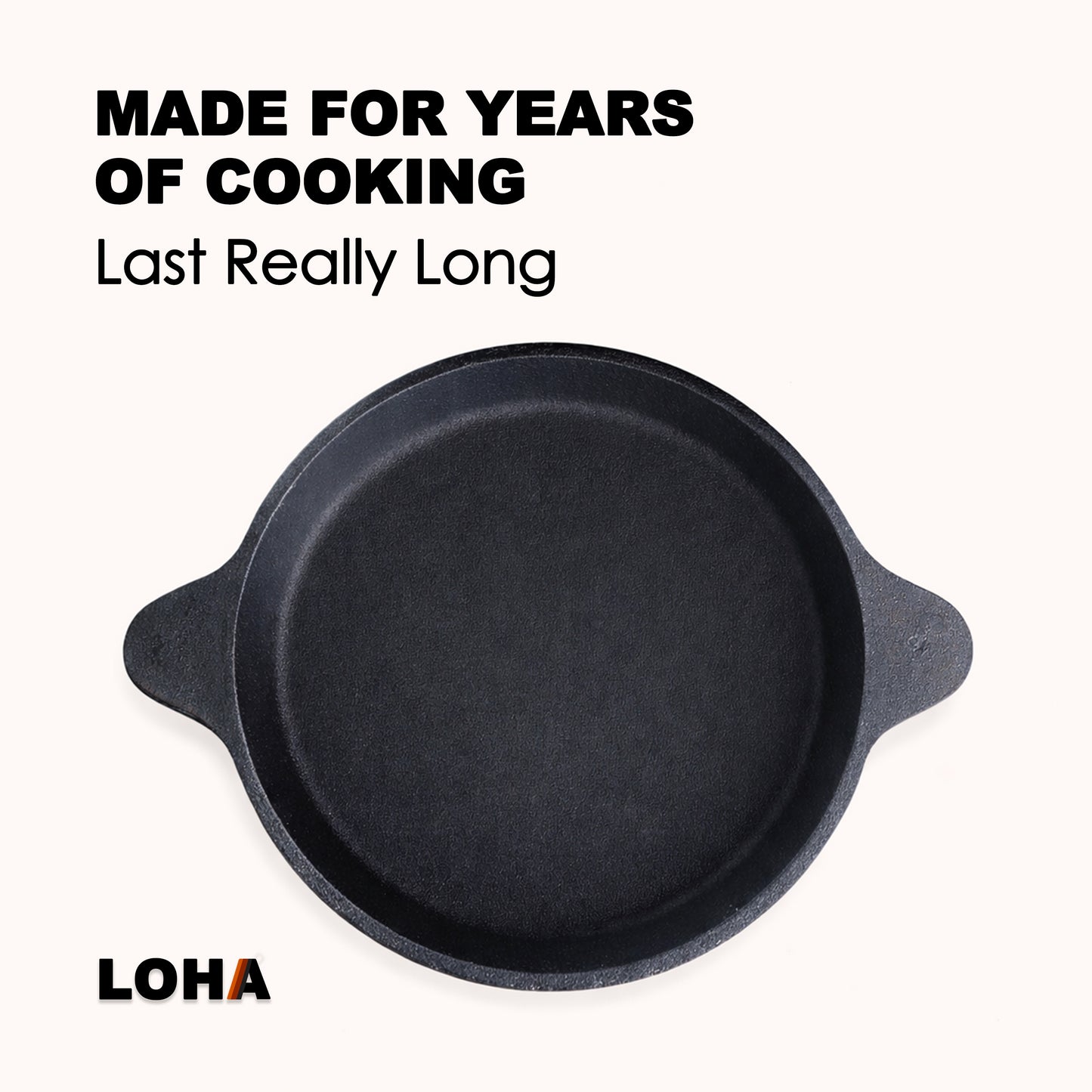 Loha Cast Iron Tawa |for Neer Dosa & Appam