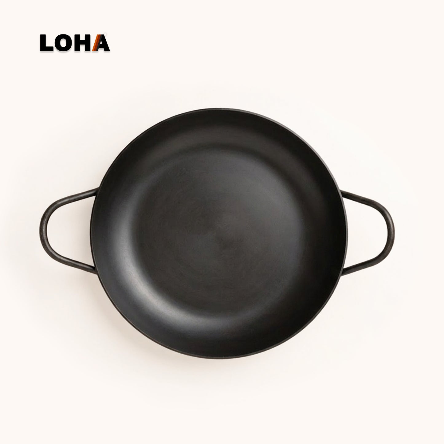 Loha Cast Iron Kadai | 10 Inch