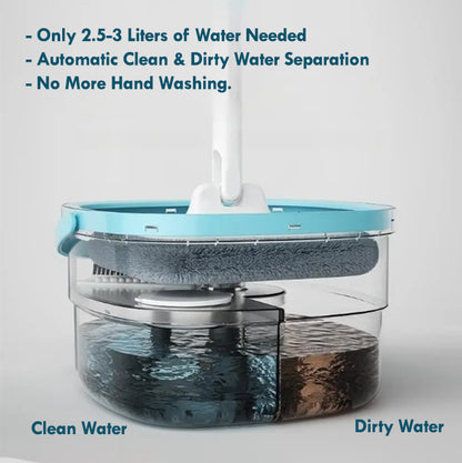 One Set Household Spin Mop & Bucket Set