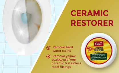 GILT Ceramic & Sanitary Cleaner | Hard Water Stain Remover 180g