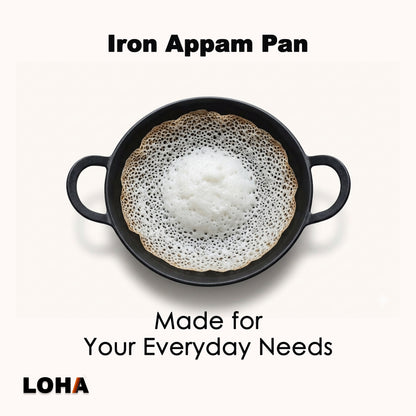 Loha Iron Kadai | 10 Inch