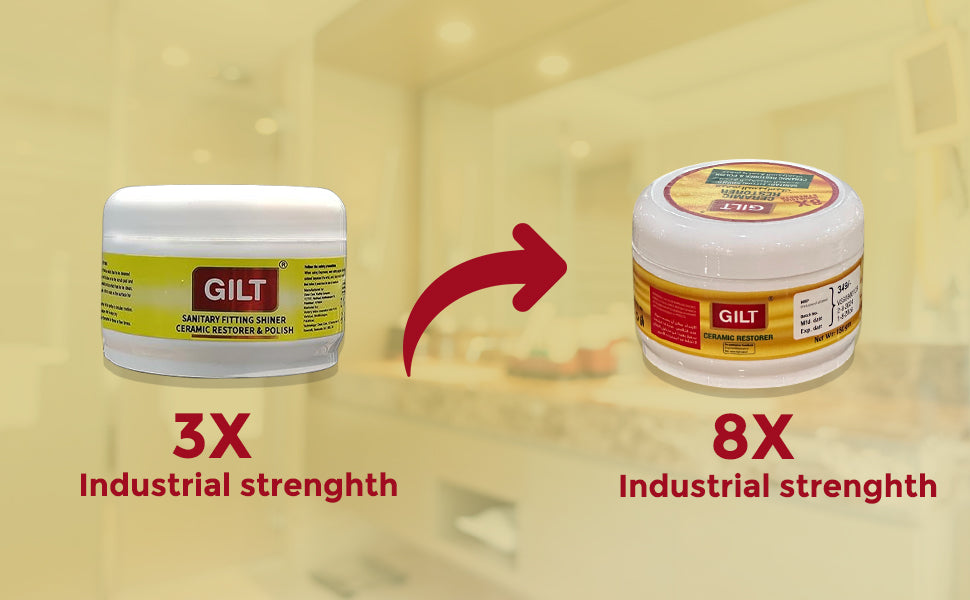 GILT Ceramic & Sanitary Cleaner | Hard Water Stain Remover 180g