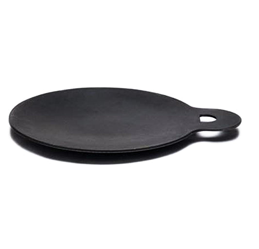 Bloom Cast Iron Dosa Tawa | Pre-Seasoned Flat Pan | Gas & Induction Compatible