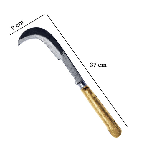 Handmade Traditional Kitchen Knife | High-Tempered Iron Steel Blade