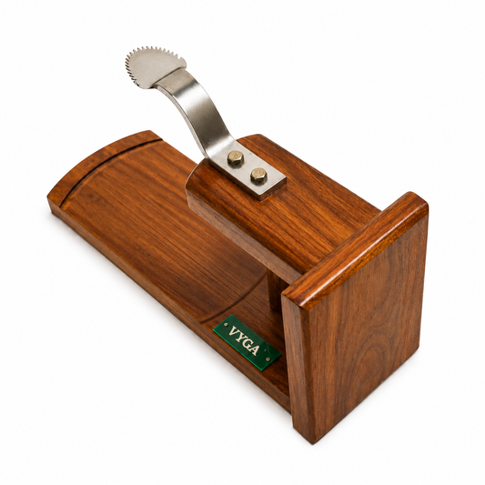 Vyga Bold Teak Wood Coconut Scraper