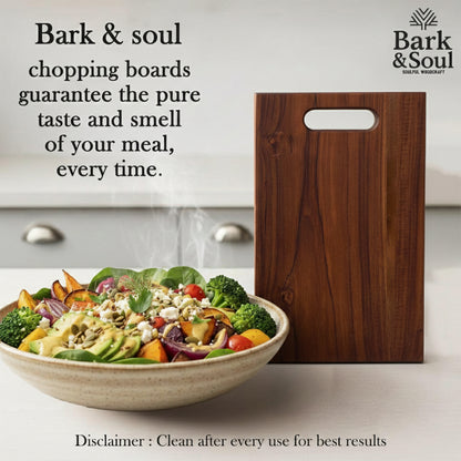 Bark & Soul Teakwood Chopping Board