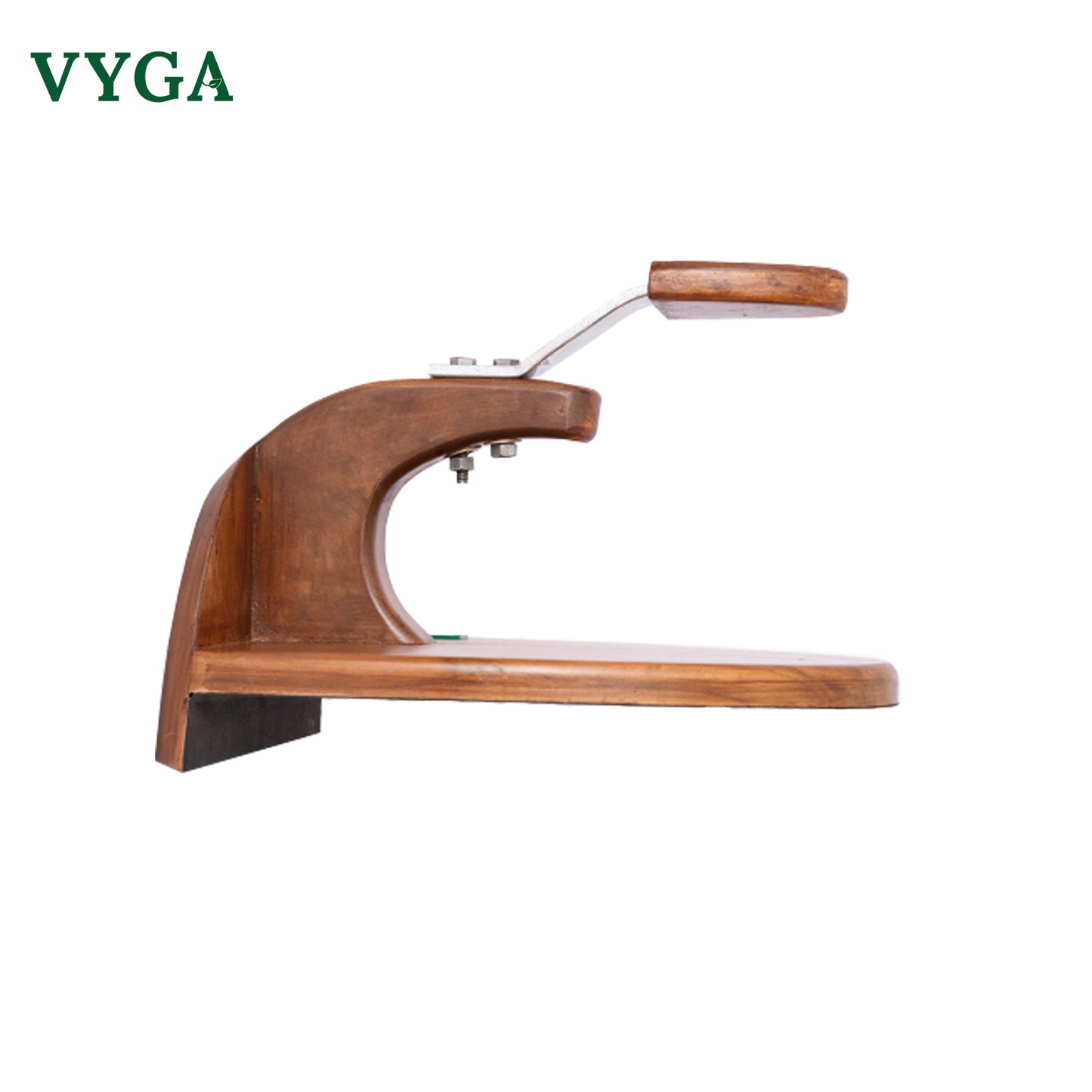 Vyga CURVE Premium Teak Wood Coconut Scraper — Handcrafted in Kerala 🥥✨