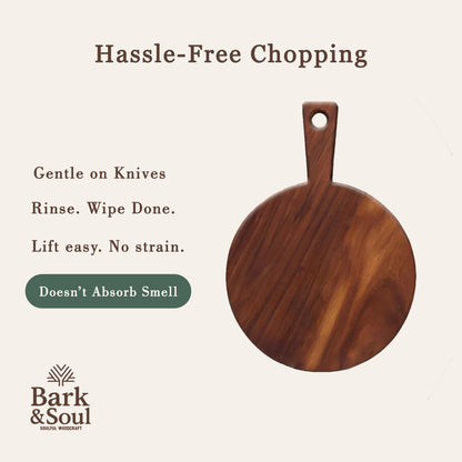 Bark & Soul Teakwood Chopping Board