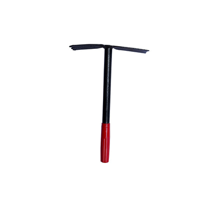 Dual-Sided Hoe with Hand Rake | Multi-Function Gardening Tool | Ideal for Digging, Weeding & Cultivating