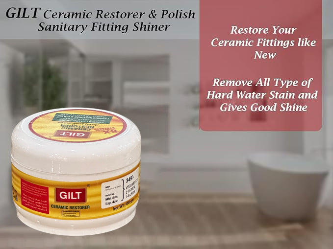 GILT Ceramic & Sanitary Cleaner | Hard Water Stain Remover 180g