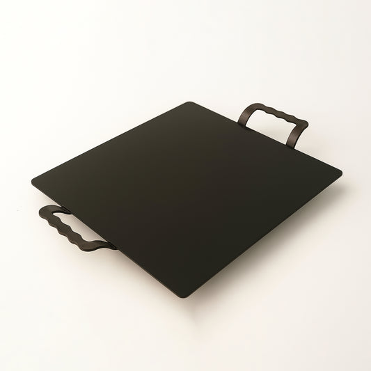 Rectangular Cast Iron Pathiri/Dosa Tawa Heavy Duty Traditional Cooking Pan