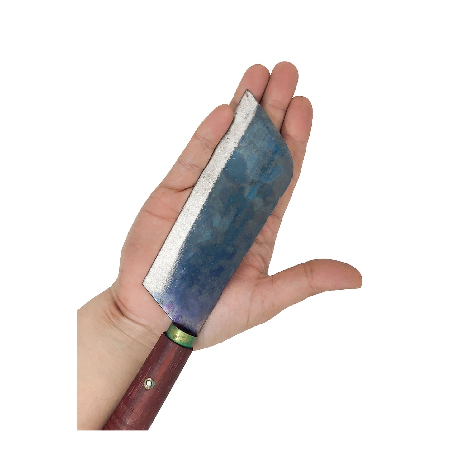 Hand-Forged Iron Kitchen Knife | Multipurpose Knife with Rosewood Handle | Ultra-Sharp & Durable | Ideal for Cutting Vegetables, Fish & Meat | Traditional Knife for Home Use