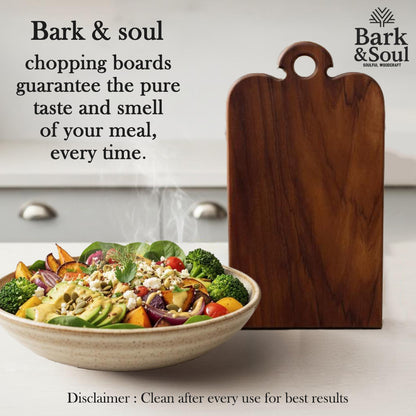 Bark & Soul Teakwood Chopping Board