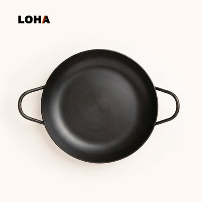 Loha Cast Iron Kadai | 10 Inch