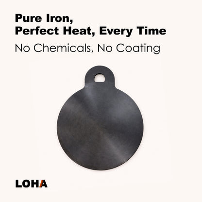 Loha Iron Dosa Tawa | 10 Inch